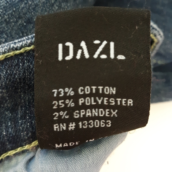 DAZL Jeans Size 7 - Picture 8 of 8